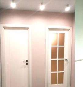 установка двери-книжки - вариант 1