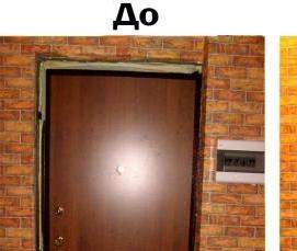 установка двери МДФ - модель 1