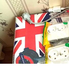 установка двойной наружной розетки - модель 4