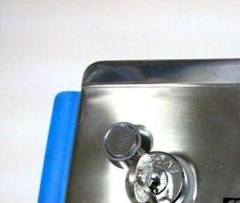 установка электромеханического замка на калитку - вариант 4