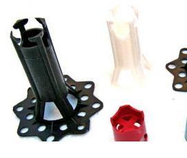 установка фиксаторов арматуры - тип 3