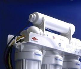 установка фильтра для воды под раковину - вариант 3