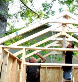 установка хозблока - тип 2