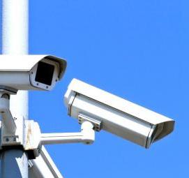 установка камер видеонаблюдения частном - тип 2