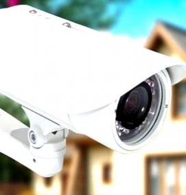 установка камер видеонаблюдения - вариант 4