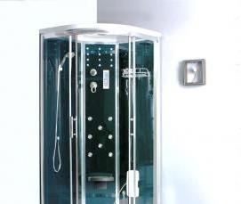 установка канализации душевой кабины - вариант 4