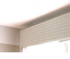 установка карнизов - вариант 1