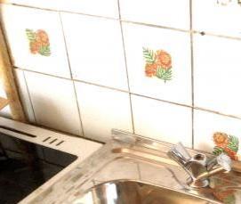 установка кухонного смесителя - модель 1