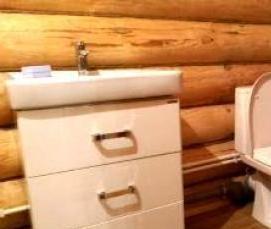 установка механизма в унитазе - модель 3