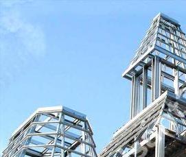 установка металлоконструкций - модель 3