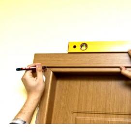 установка межкомнатных дверей - вариант 1