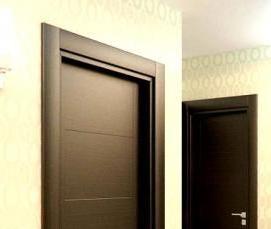 установка межкомнатных дверей на подвесы - модель 3