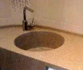 установка накладной раковины на стиральную машину - вариант 1