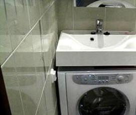 установка накладной раковины на стиральную машину - вариант 4