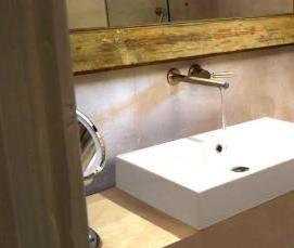 установка накладной раковины на тумбу - вариант 2