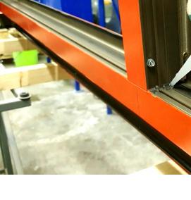 установка наружных дверей - вариант 1