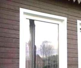 установка наружных откосов на окна - вариант 4