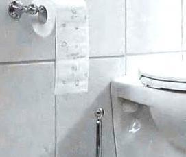 установка навесного унитаза с инсталляцией - модель 3