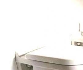 установка навесного унитаза с инсталляцией - модель 2