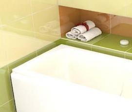 установка новой ванны - тип 2