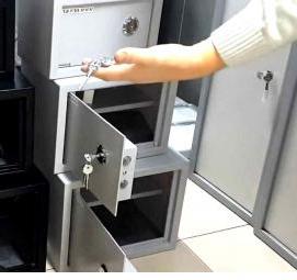 установка оружейного сейфа в квартире - модель 3