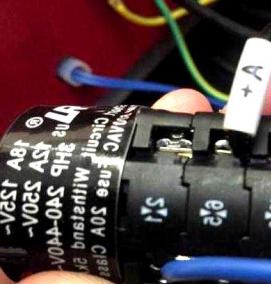 установка пакетного выключателя - тип 3