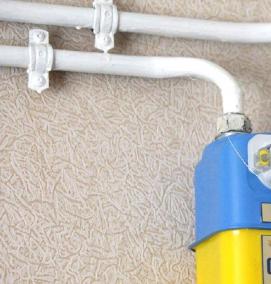 установка пломбы на газовый счетчик - вариант 3