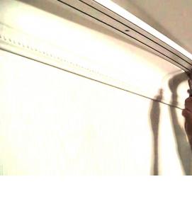 установка потолочного карниза - тип 3