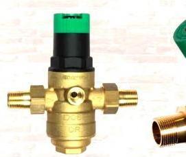 установка редуктора давления воды - модель 4