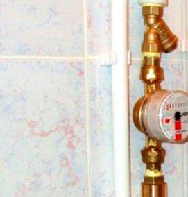 установка счетчиков воды - тип 4