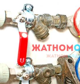 установка счетчиков воды - тип 3