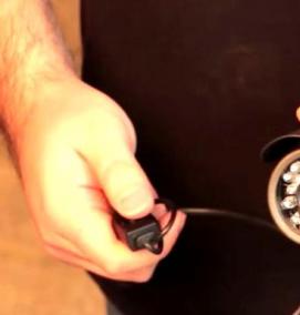 установка скрытого видеонаблюдения - вариант 2