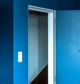 установка скрытых дверей - тип 3