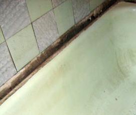 установка слива перелива на акриловую ванну - тип 4