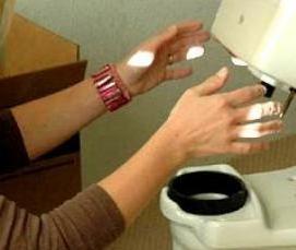 установка слива унитаза - тип 3