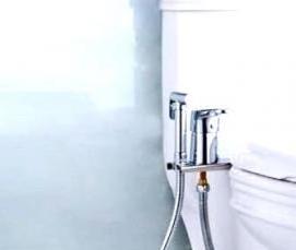 установка смесителя для биде - вариант 4