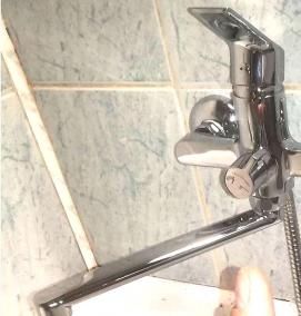 установка смесителя - тип 1