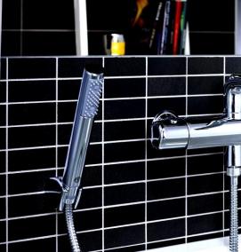 установка смесителя от пола - тип 1