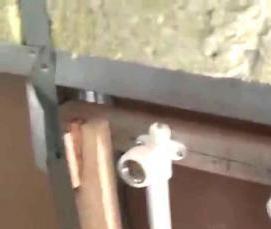 установка смесителя в гипсокартон - модель 2