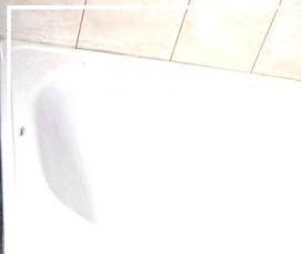 установка стальной ванны - вариант 4