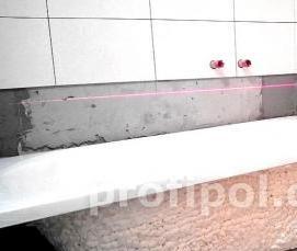 установка стандартной ванны - тип 2