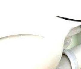 установка старого унитаза - вариант 2