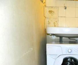 установка стиральной машинки под раковину - модель 4