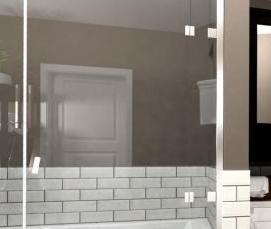 установка стиральной машины в ванной комнате - модель 1