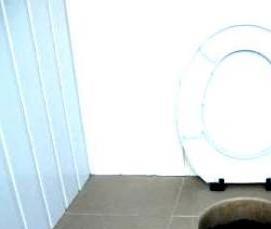 установка стульчака на унитаз - тип 3