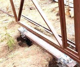 установка свай под ключ - модель 3