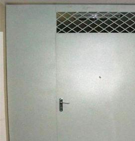 установка тамбурной двери в подъезде - вариант 3