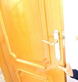 установка технической двери - модель 4