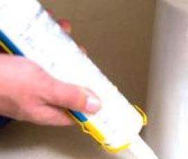 установка унитаза на герметик - модель 2