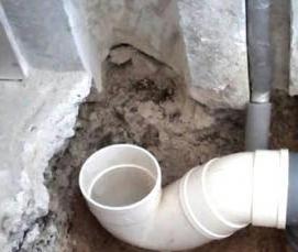 установка вертикального унитаза - тип 2